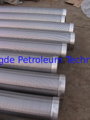 Stainless Steel Wire Wrapped Screen with 0.25mm Aperture 2.5kg/m2 Weight