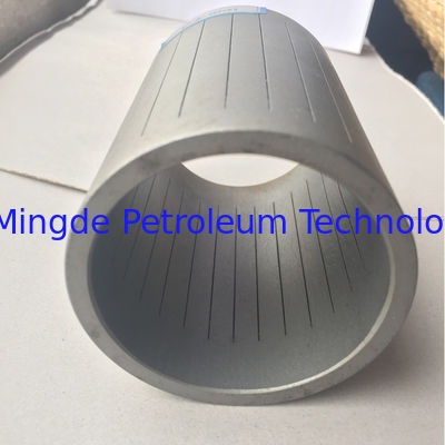 High Precision Tube Slotted Liner with 0.02 Inch Slot Size and Connections