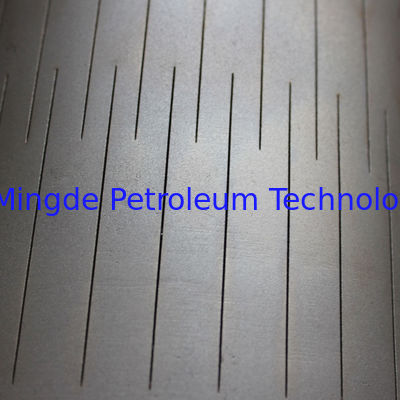 High Precision Tube Slotted Liner with Surface Painting and Keystone Slot Shape