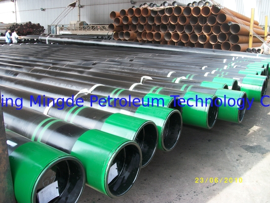 Non-Secondary OCTG Tubing and Casing Pipe Round Section Shape R3 Length for Oil Well Construction