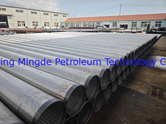Long-lasting Wedge Wire Screen for Mining Tailings Length 1m-12m Wire Diameter 2.2mm