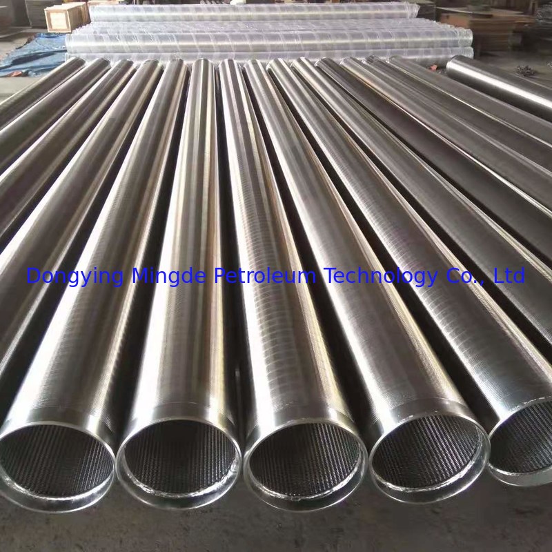 Excellent Corrosion Resistance Wire Wrapped Screen with 2.5kg/m2 Weight and 1m-12m Length