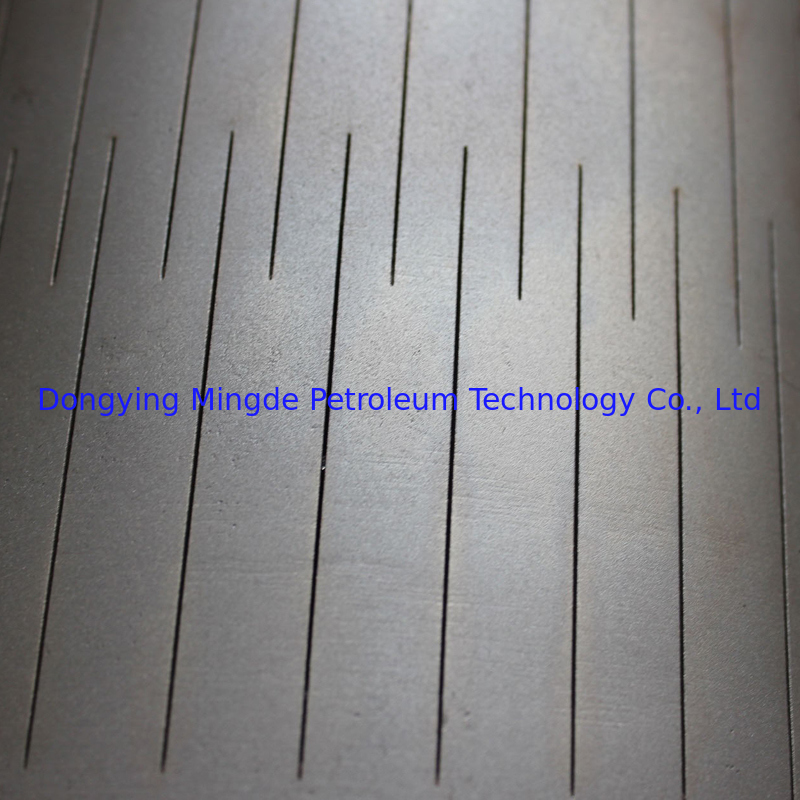 Hot Rolled Galvanized Tubing with Full Body Normalized Slotted Liner and 0.02 Inch Slot Size
