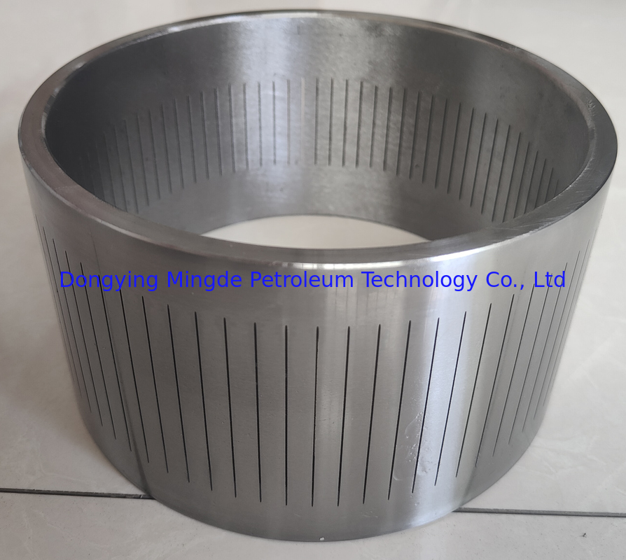 1%-6% Open Area API Monogram Slotted Liner Certification 0.02 Inch Slot Size for Customer Requirements