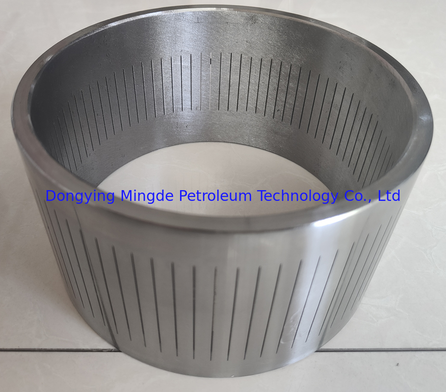 1.9 Inch-7 Inch Thread Size Slotted Liner with Keystone Slot Shape and Mechanical Saw Slotting Technique