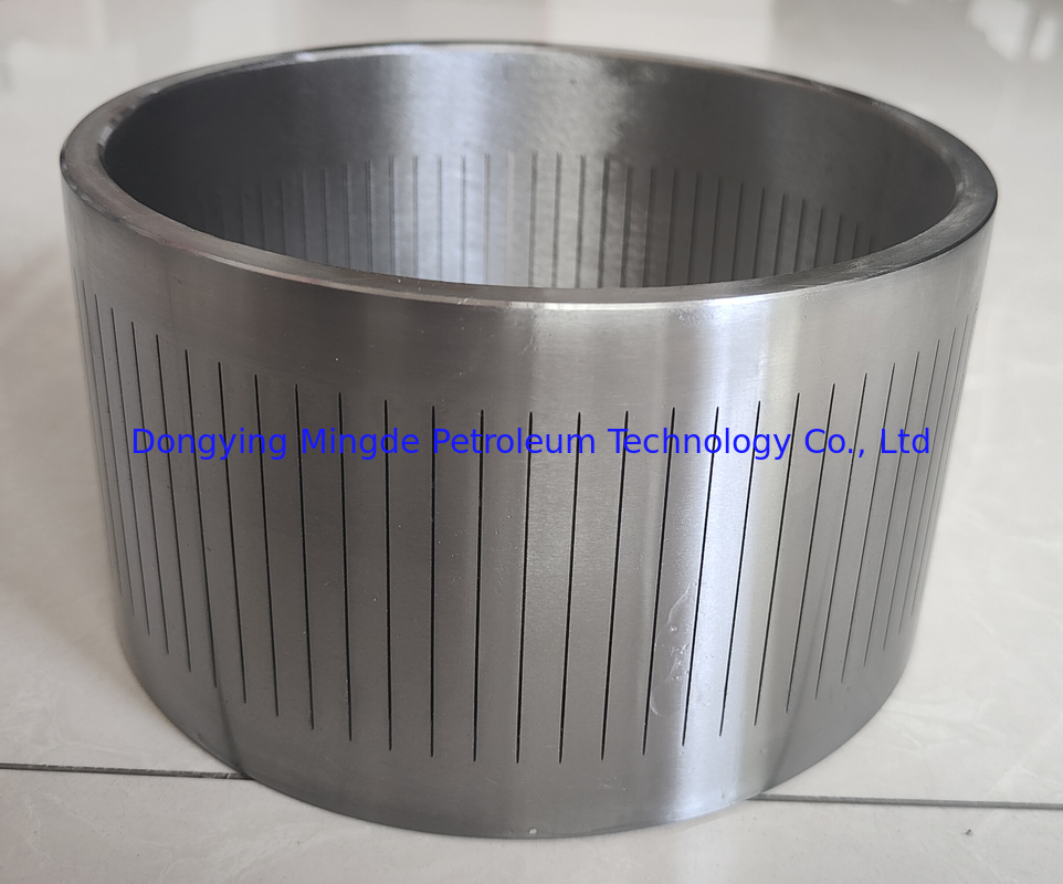 API Spec 19ss Standard Slotted Liner Polished Surface Finish 1%-6% Open Area for Oil and Gas Industry