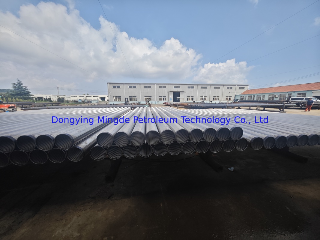 Polished Wire Wrapped Screen for Applications 1m-12m Length 0.25mm Slot Size