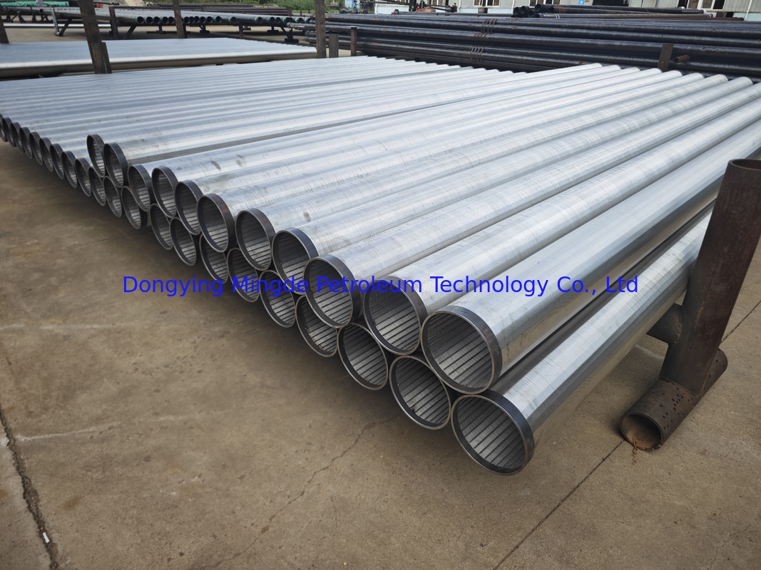 0.25mm Slot Size Wire Wrapped Screen 2.2mm Wire Diameter 0.5mm Thickness for Long-Lasting Separation