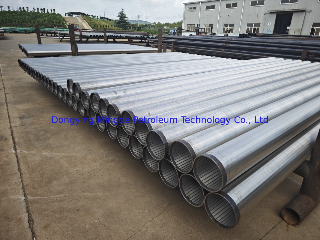 15% Open Area Wire Wrapped Screen High Strength and 0.25mm Aperture for Durable Filtration